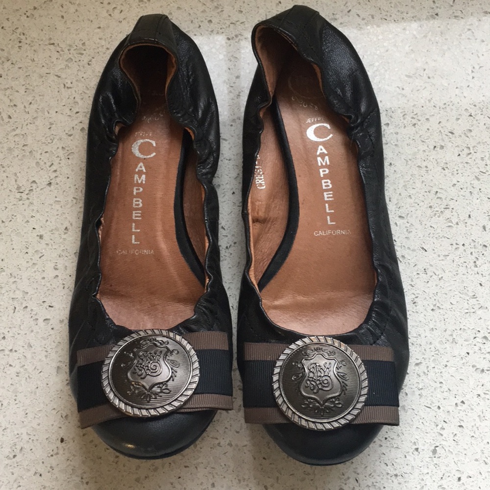 Jeffrey Campbell crest bow flats